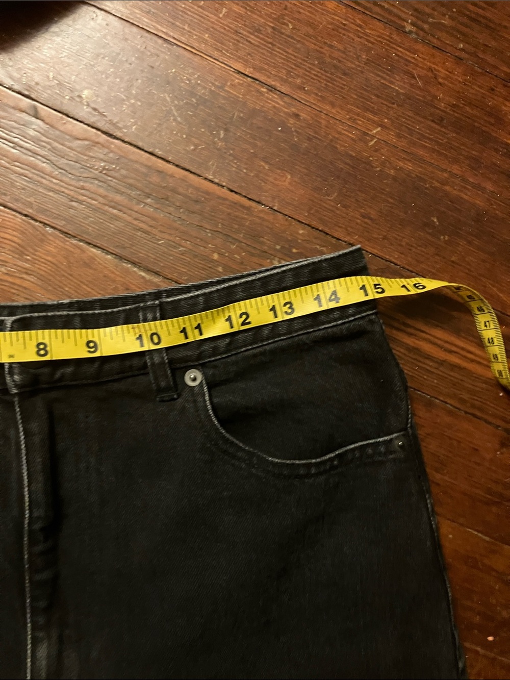 Tibi Black Denim Brancusi Jean - Picture 9 of 11